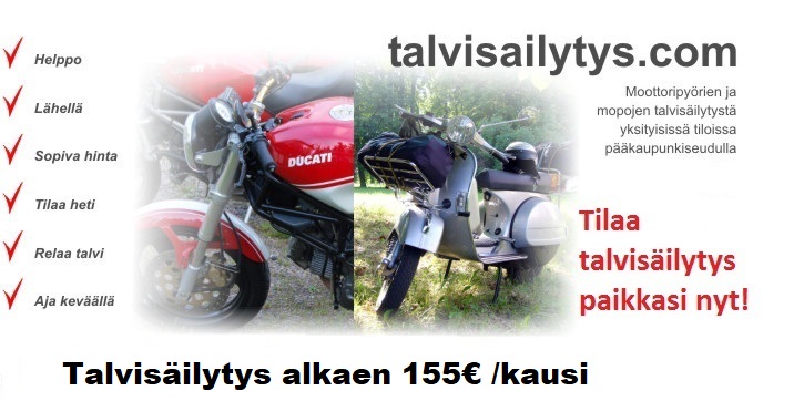 [Moottoripy�rien talvis�ilytyst� p��kaupunkiseudulla]